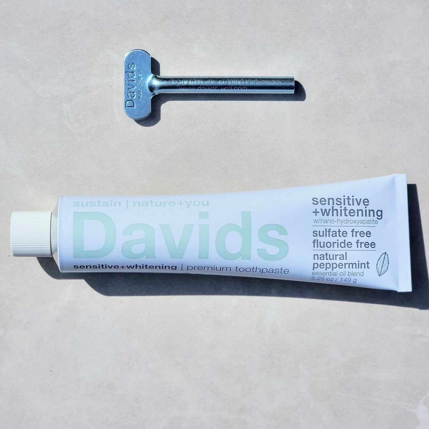 Davids Toothpaste | Sensitive + Whitening