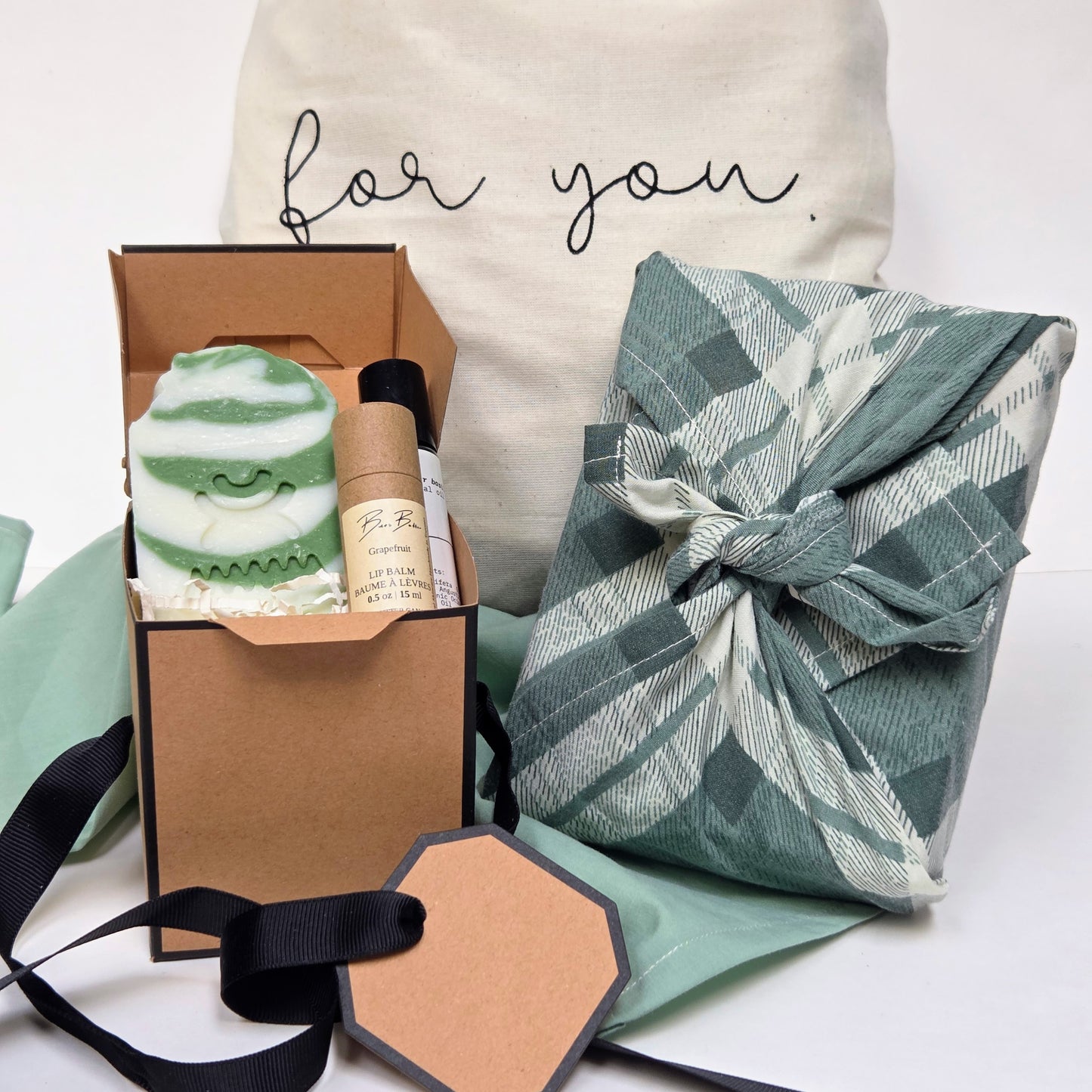 Soap, Roll On + Lip Balm Gift Set