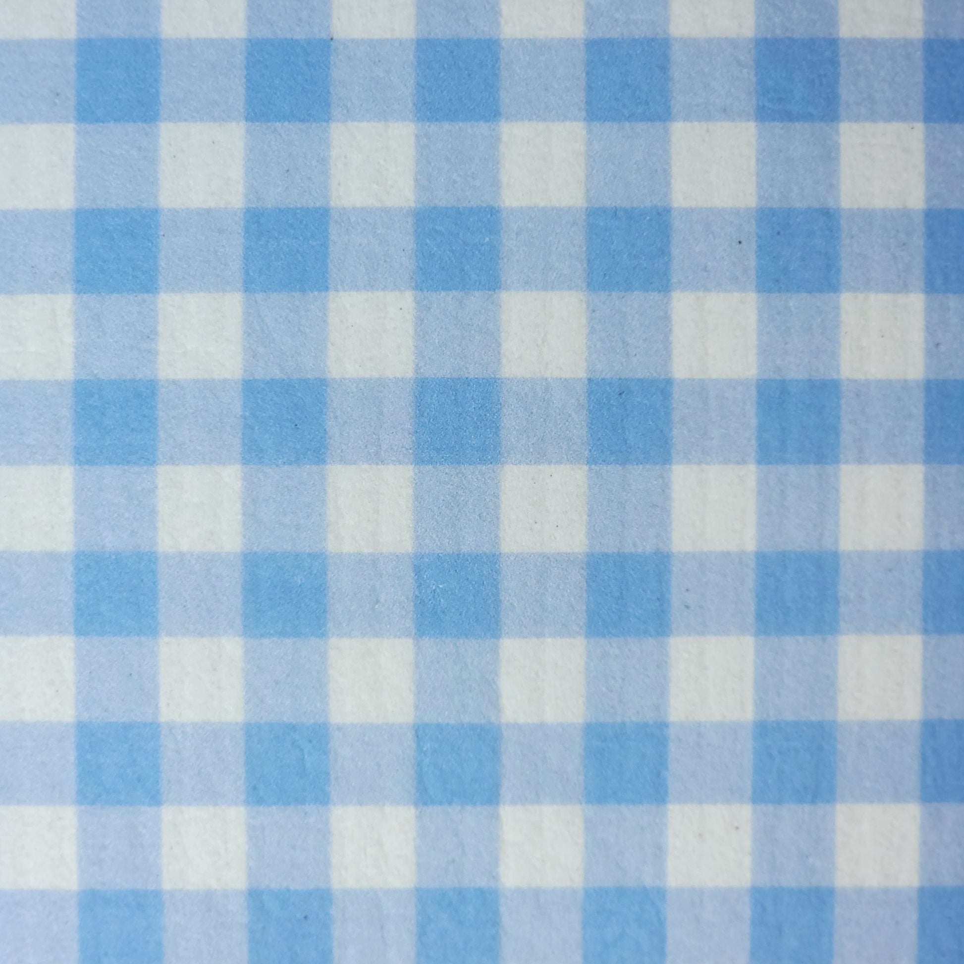 blue gingham swedish dishcloth
