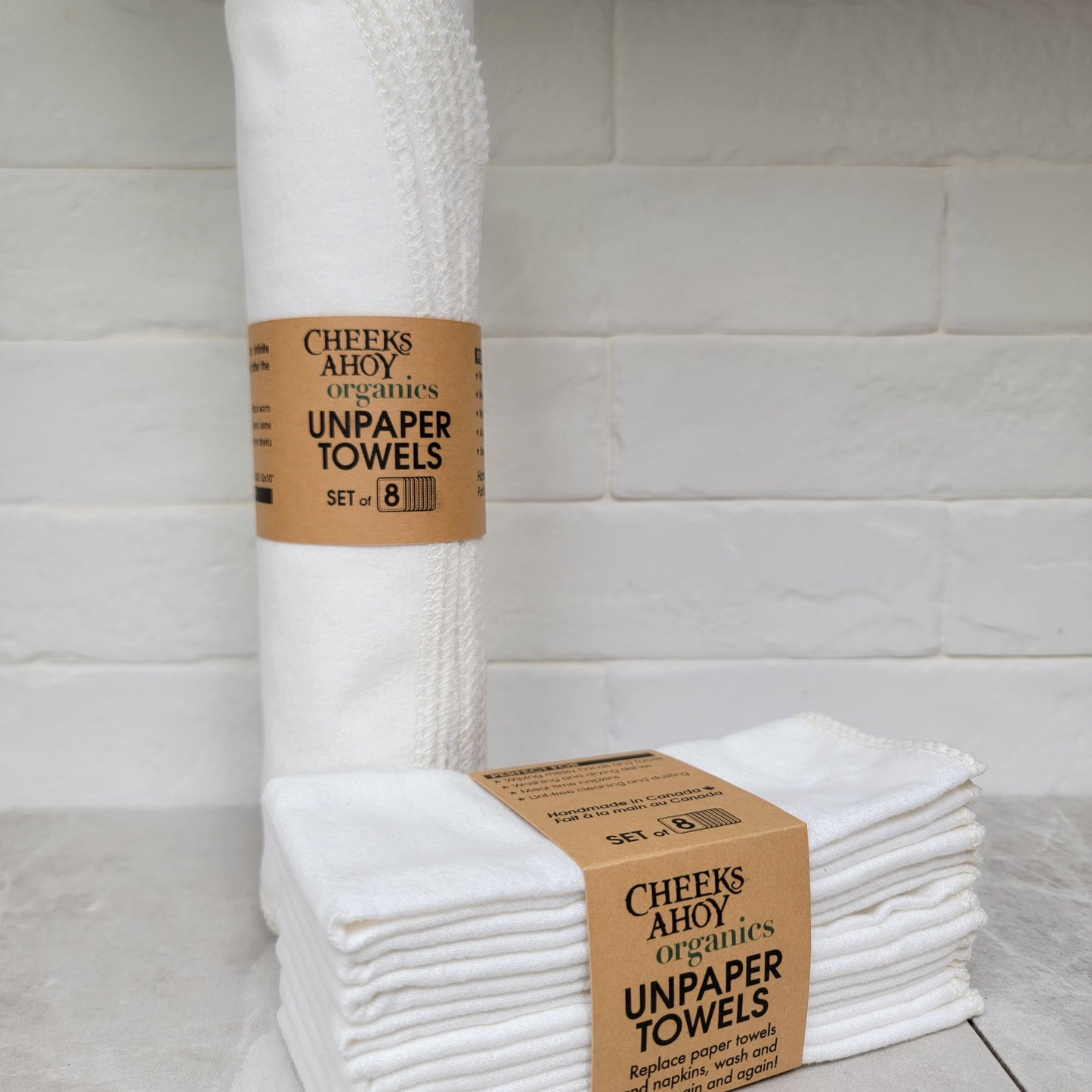 Organic Cotton Reusable Paper Towels