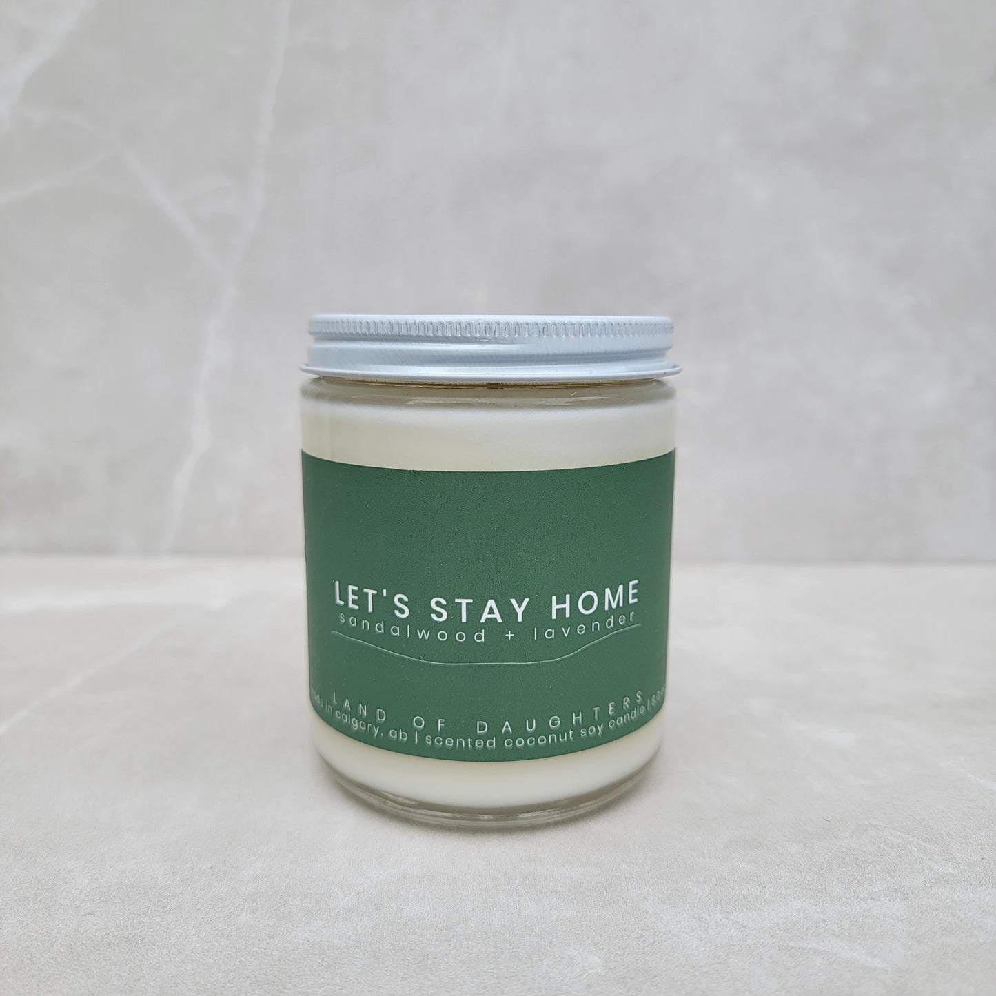 Let's Stay Home Candle
