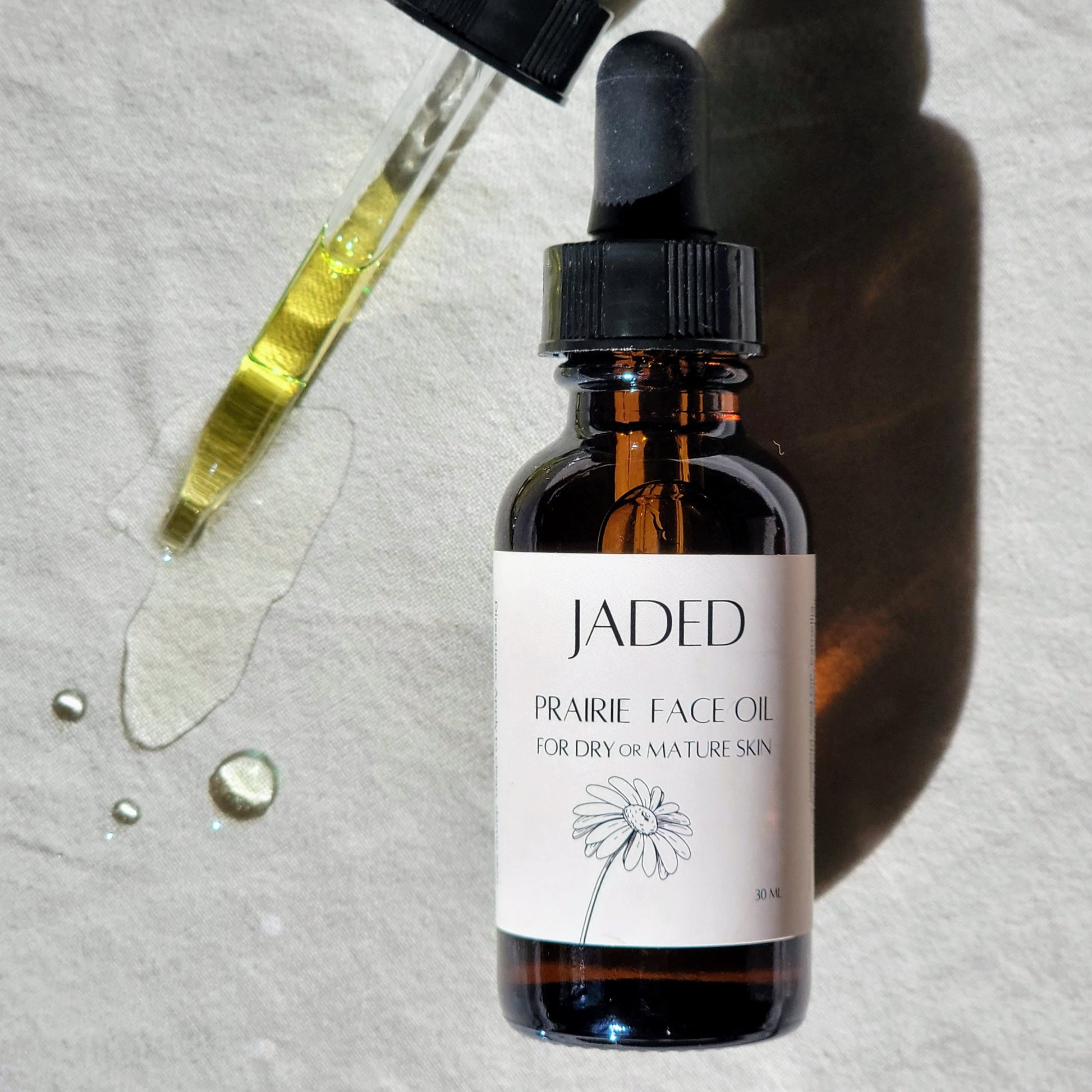 prairie dry or mature skin face oil