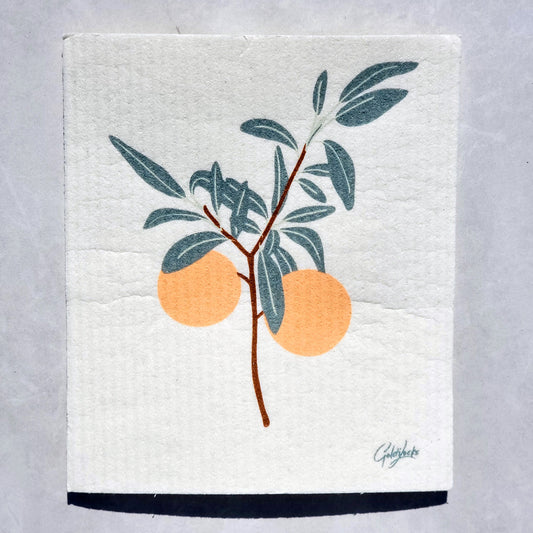 Swedish Dishcloth - Clementines