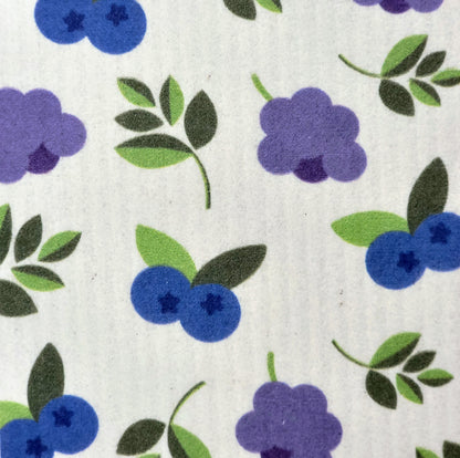 Swedish Dishcloth - Blueberry