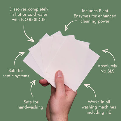 Laundry Detergent Strips