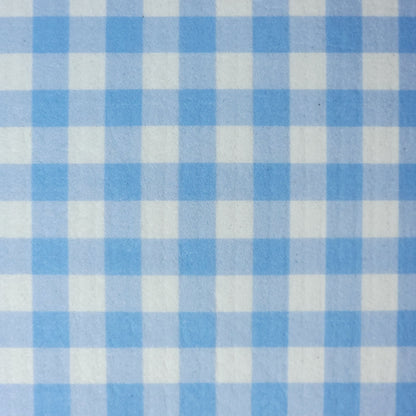 blue gingham swedish dishcloth 