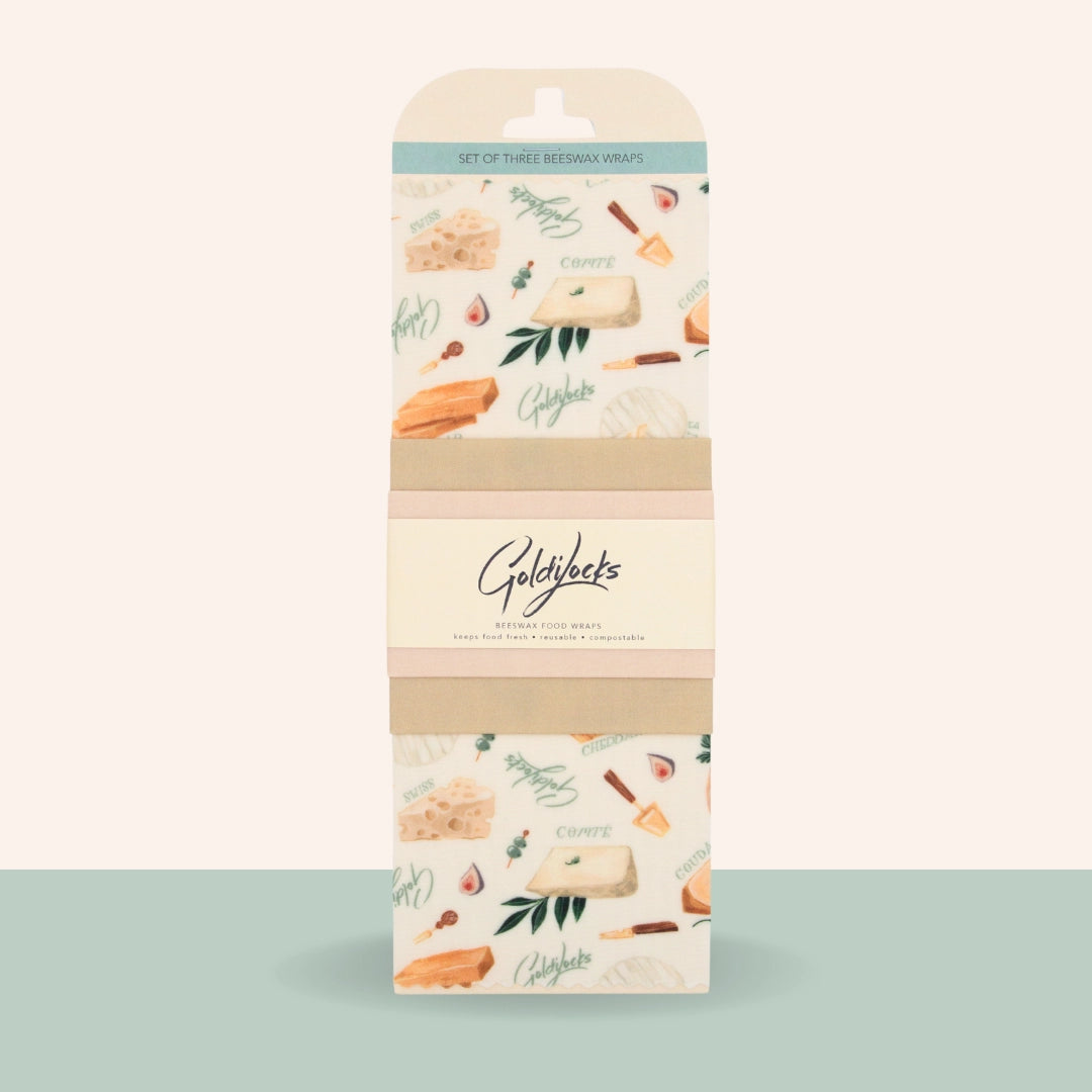 Beeswax Food Wraps - Set of 3