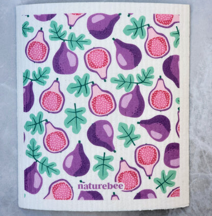 Swedish Dishcloth - Figs