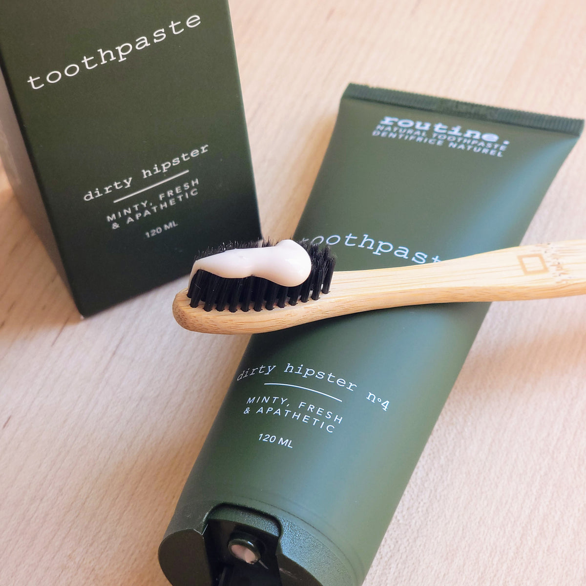 Habits Toothpaste Routine Hydroxyapatite Toothpaste Mint | Fluoride-Free Toothpaste ...