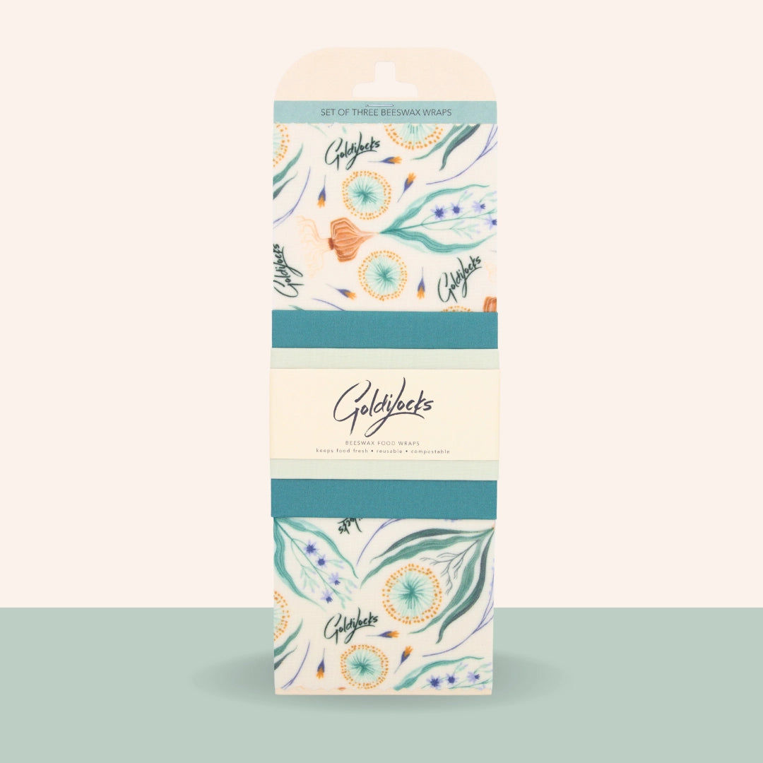 Beeswax Food Wraps - Set of 3