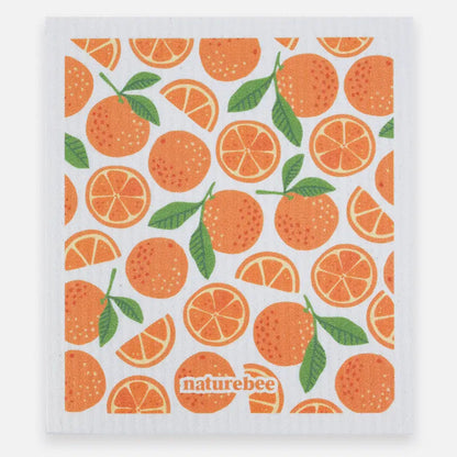 Swedish Dishcloth - Oranges