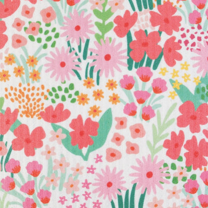 Swedish Dishcloth - Pink Garden