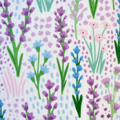 Swedish Dishcloth - Purple Garden