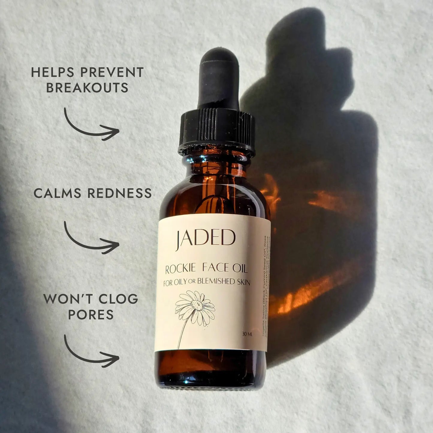 Huile visage purifiante