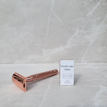 Double Edge Safety Razor & Blade Refills
