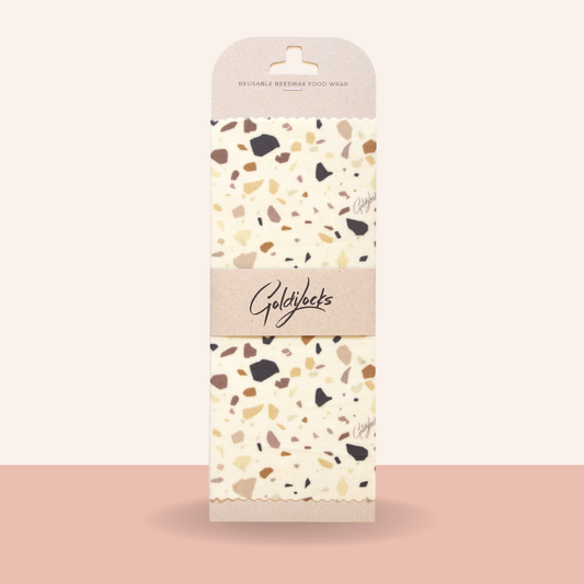 Beeswax Food Wraps - Terrazzo Single Medium