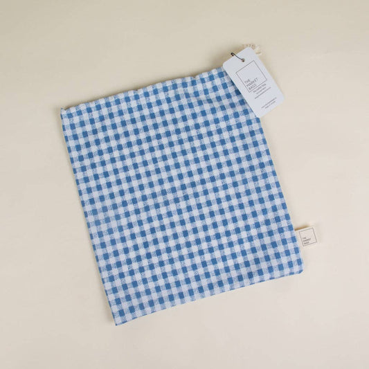 Picnic Plaid Upcycled Produce Bag